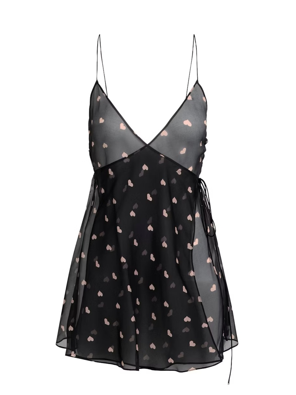Skims Romance wrap mini skip dress